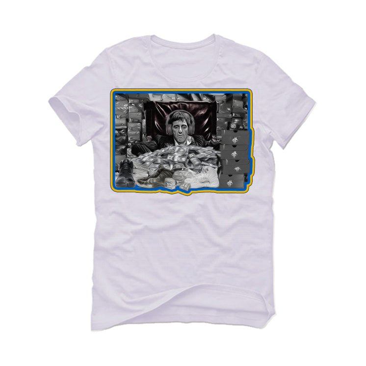 AIR JORDAN 14 LANEY |ILLCURRENCY White T-Shirt (OWN IT) product image 2