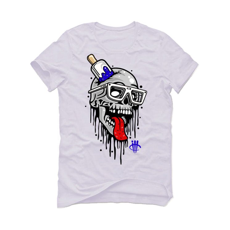 Air Jordan 8 “Playoffs” | illcurrency White T-Shirt (ice product image 2