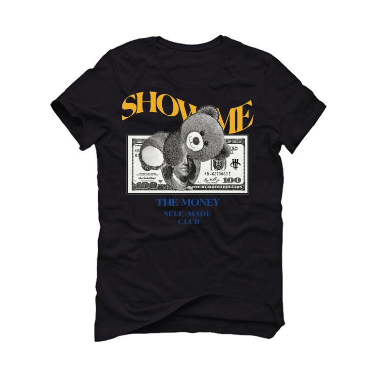 AIR JORDAN 14 LANEY |ILLCURRENCY Black T-Shirt (SHOW ME) product image 2