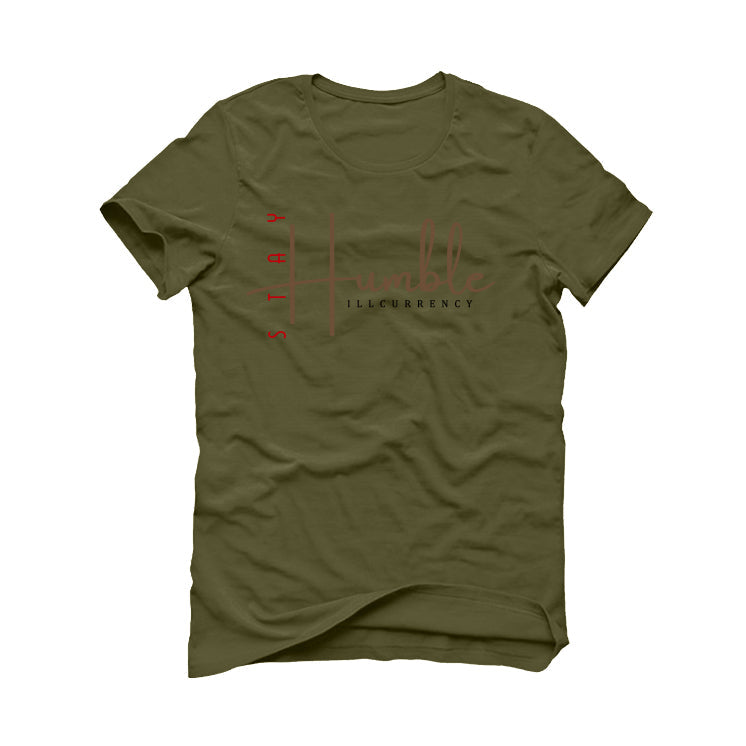 Air Jordan 9 Boot NRG “Beef and Broccoli” Military Green T-Shirt (Stay Humble)