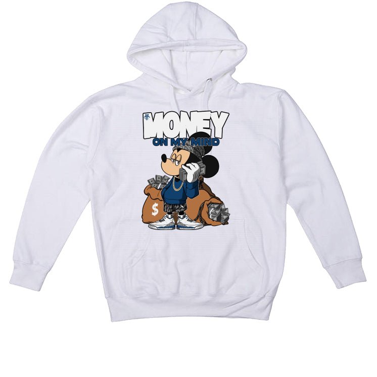 AIR JORDAN 3 “WHITE NAVY”| ILLCURRENCY T-Shirt (money on my product image 3