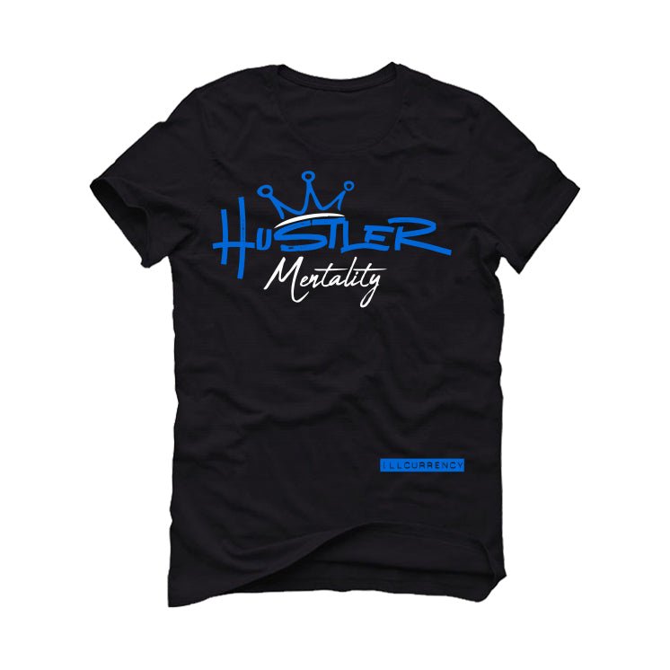 Air Jordan 1 Royal Reimagined | Illcurrency Black T-Shirt product image 2