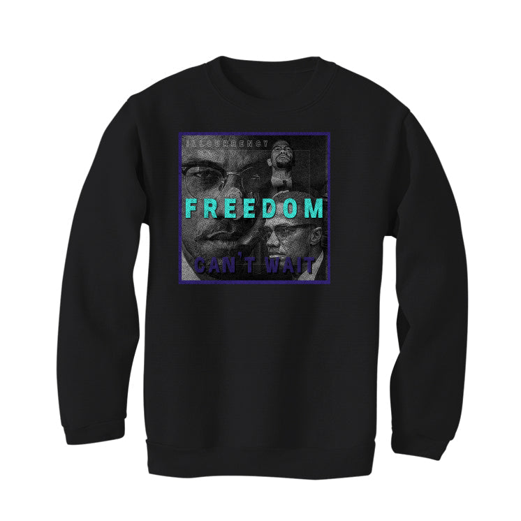 Air Jordan 1 Mid Black Grape | ILLCURRENCY T-Shirt (FREEDOM) product image 4