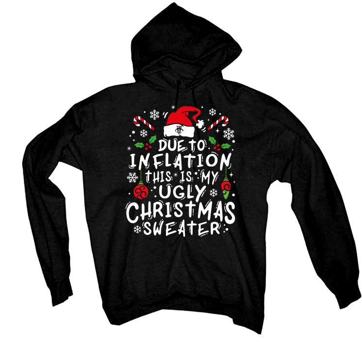 CHRISTMAS UGLY SWEATERS Black T-Shirt Inflation) product image 4