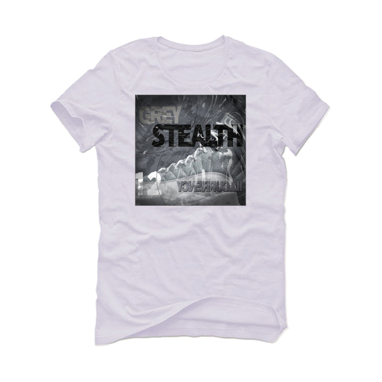Air Jordan 12 “Stealth” White T-Shirt (STEALTH)