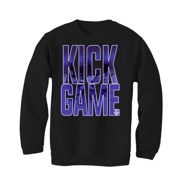 Air Jordan 12 Field Purple - Black T-Shirt (Kick Game)