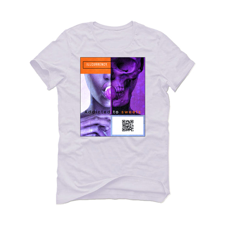 Air Jordan 4 ‘Zen Master’ White T-Shirt (ADDICTED TO SWEETS) product image 2