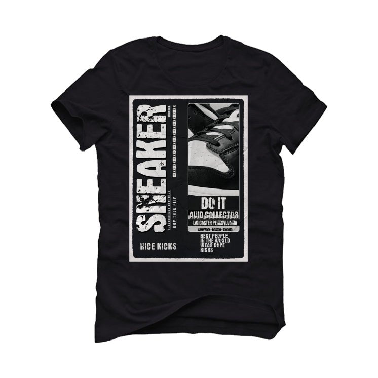 Nike Dunk Low "Panda" | ILLCURRENCY Black T-Shirt (SNEAKERS product image 2