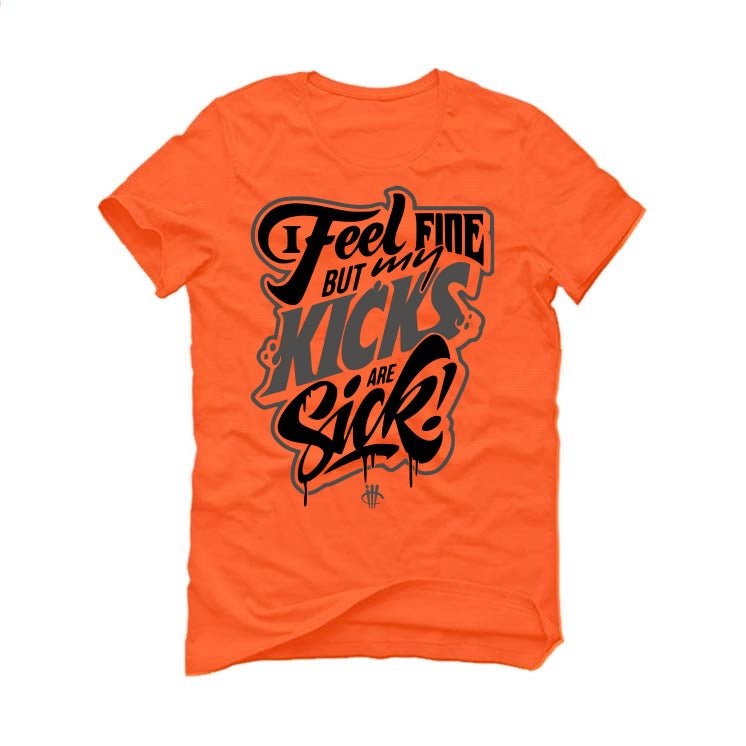 Air Jordan 3 Retro “Fear” | illcurrency Orange T-Shirt product image 2