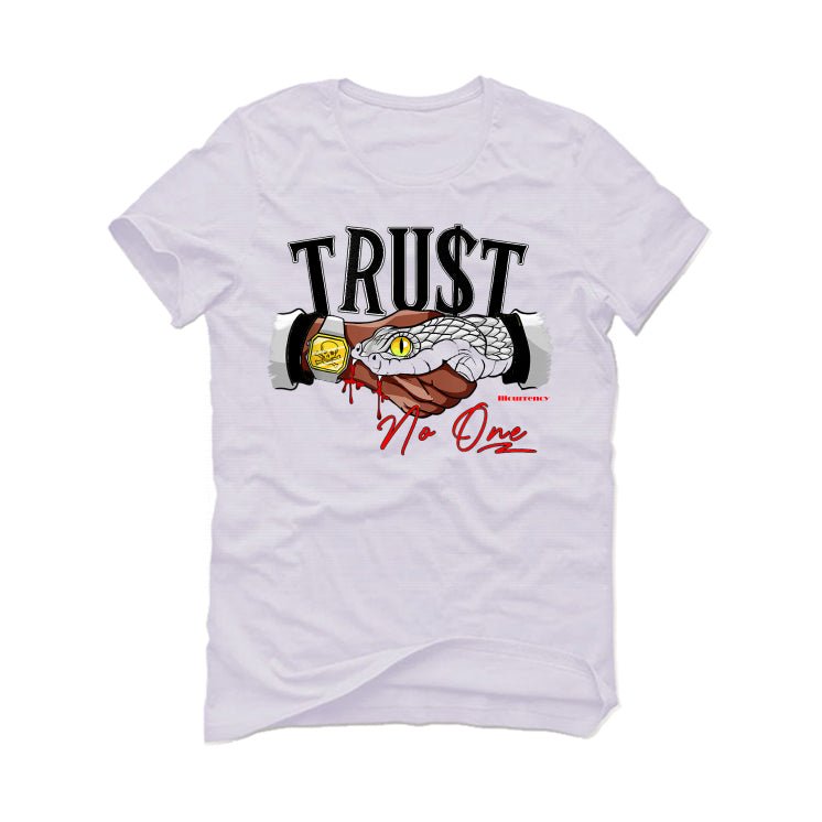 Air Jordan 2 “Python” | illcurrency White T-Shirt (TRUST NO product image 2