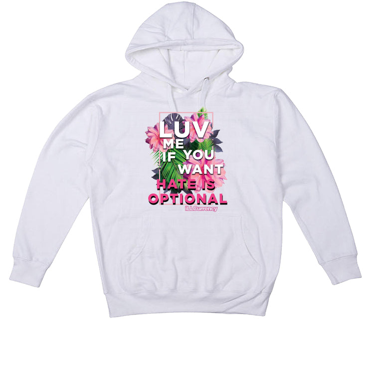 Nike Dunk Low Triple Pink | ILLCURRENCY White T-Shirt (HATE product image 3