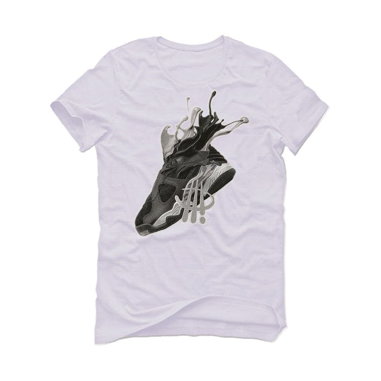 Air Jordan 8 Winter “Gunsmoke” | illcurrency White T-Shirt product image 2