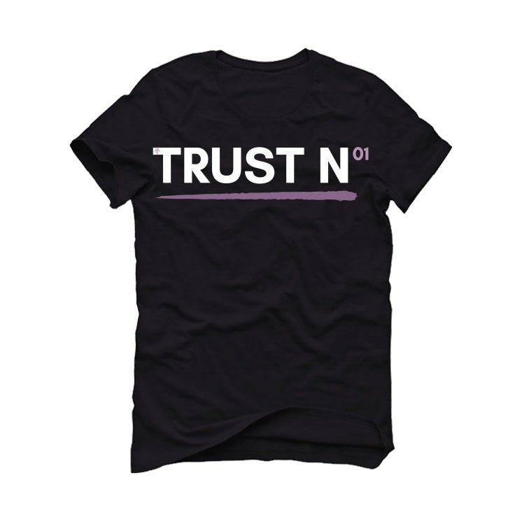 Air Jordan 1 High OG Mauve | ILLCURRENCY Black T-Shirt product image 2