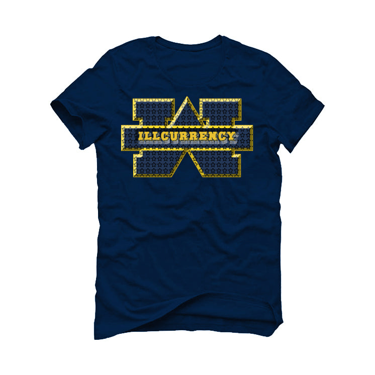 Nike Dunk Low Disrupt 2 Navy Blue T-Shirt (MICHIGAN) product image 2