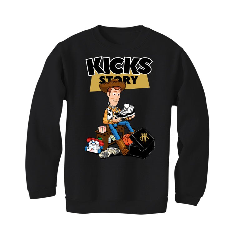 Air Jordan 11 Gratitude | ILLCURRENCY Black T-Shirt (toys) product image 4