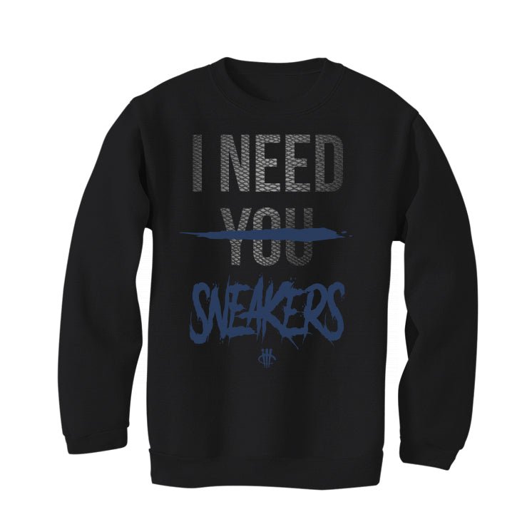 AIR JORDAN 3 “WHITE NAVY”| ILLCURRENCY Black T-Shirt (I product image 4