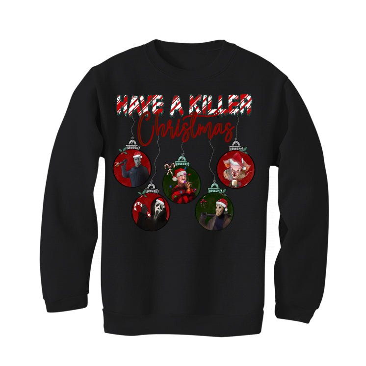 CHRISTMAS UGLY SWEATERS Black T-Shirt (killer product image 4