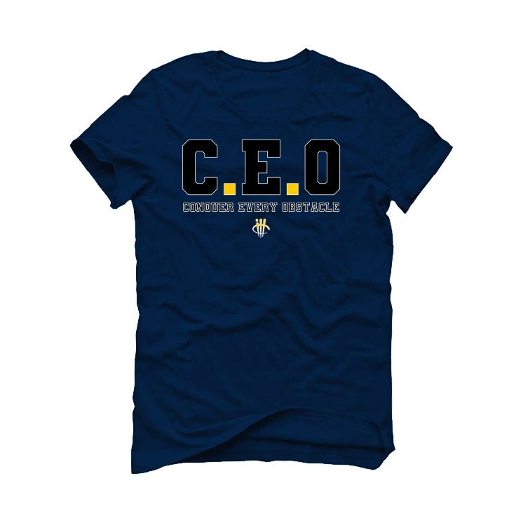 Nike Dunk Low “Michigan” | illcurrency Navy Blue T-Shirt product image 2