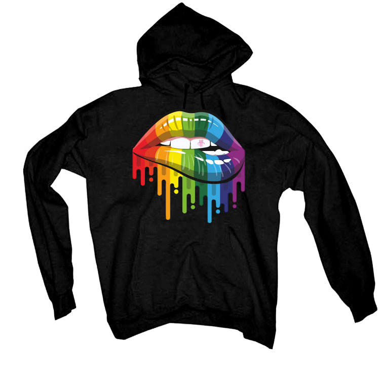 Nike SB Dunk Low “Be True” Black T-Shirt (Pride Lips)
