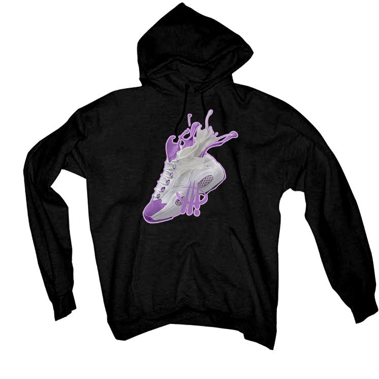 Reebok Question Mid “Grape Toe”| ILLCURRENCY Black T-Shirt product image 3