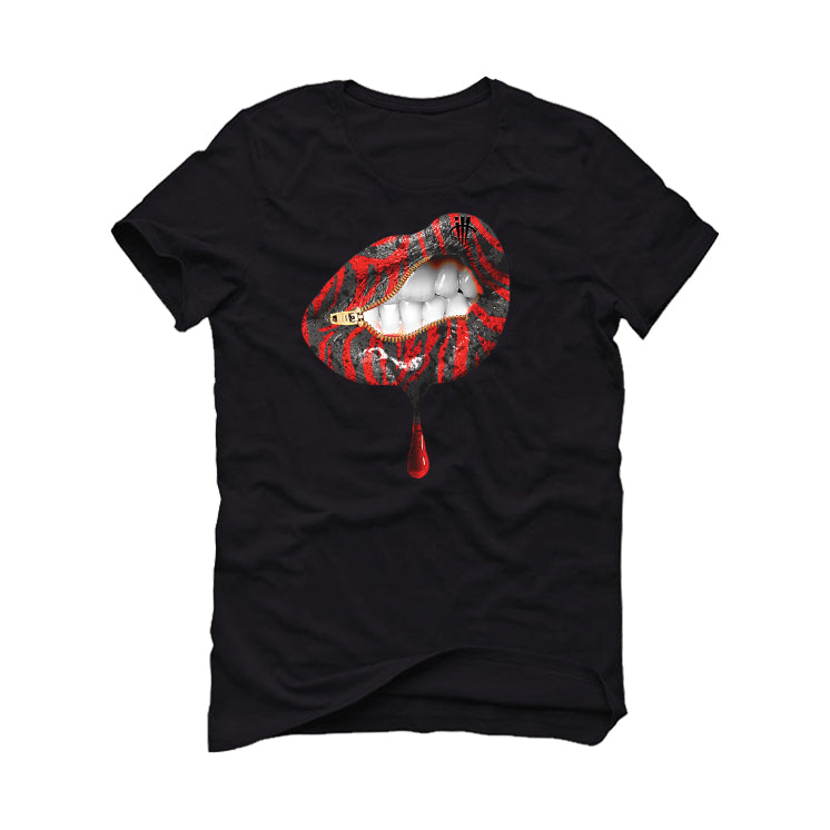 Air Jordan 3 “Fire Red” OG Black T-Shirt (LIPS UNSEALED)