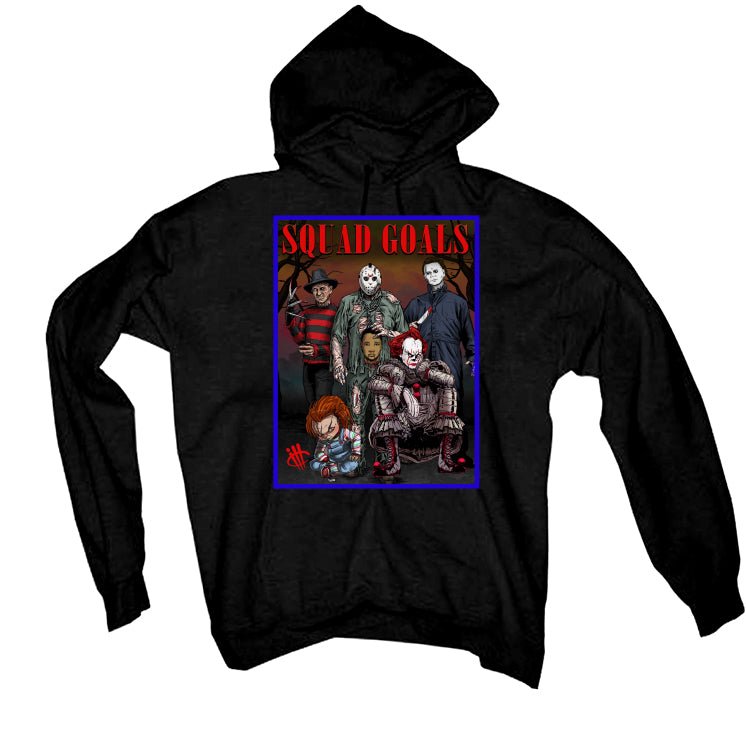 Air Jordan 8 “Playoffs” | illcurrency Black T-Shirt (squad product image 3