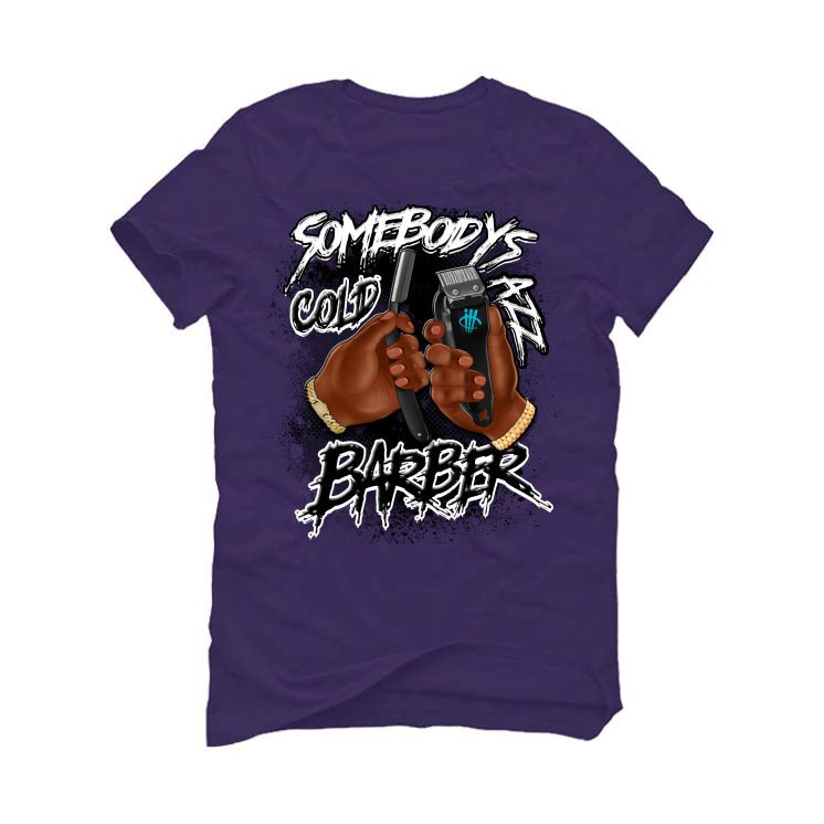 Air Jordan 6 Retro Aqua - Purple T-Shirt (FAV BABER)
