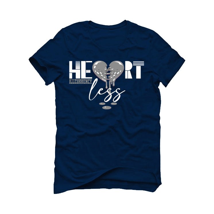 Air Jordan 5 “Georgetown” | illcurrency Navy Blue T-Shirt product image 2