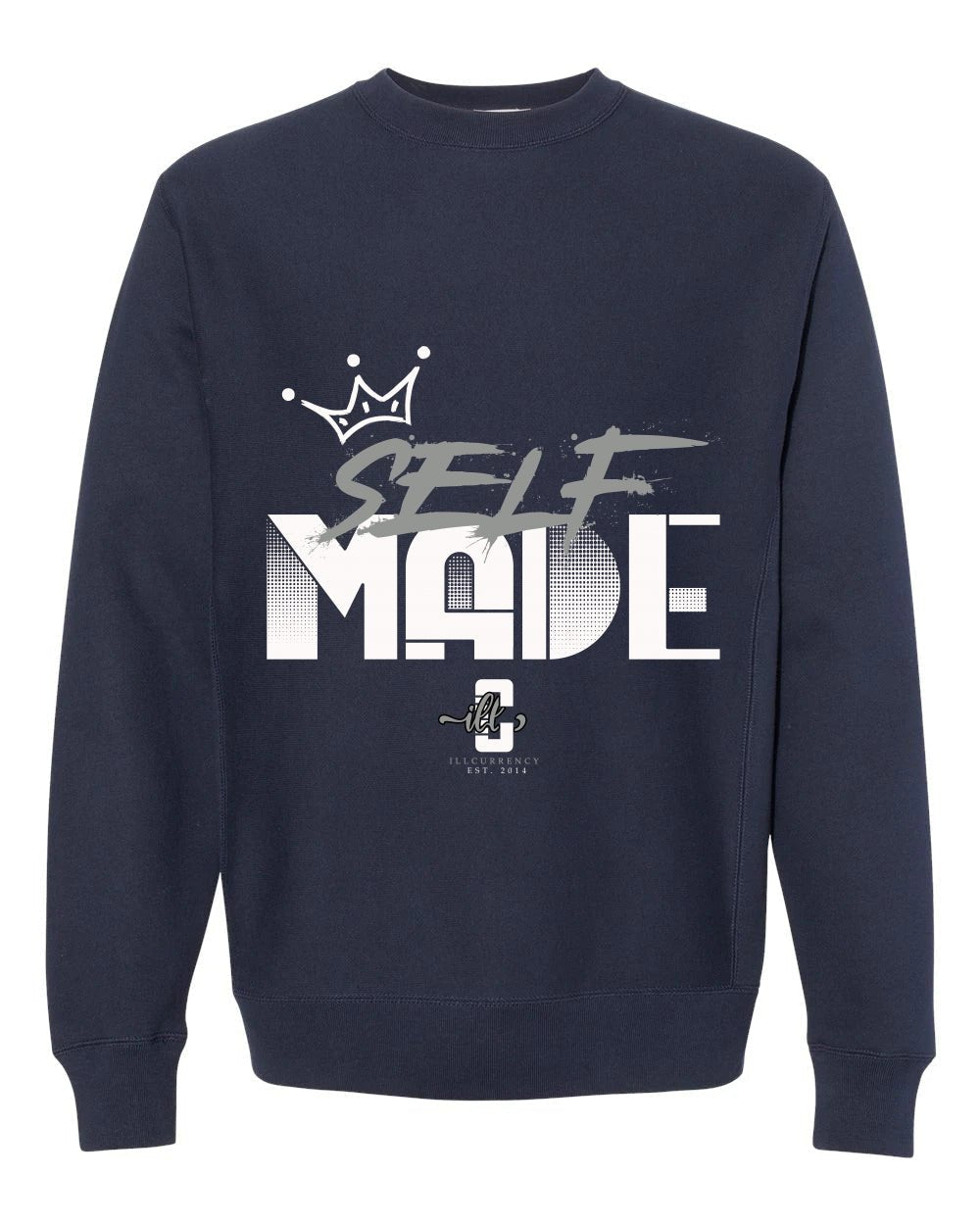 AIR JORDAN 3 “WHITE NAVY”| ILLCURRENCY Blue T-Shirt (Self product image 4