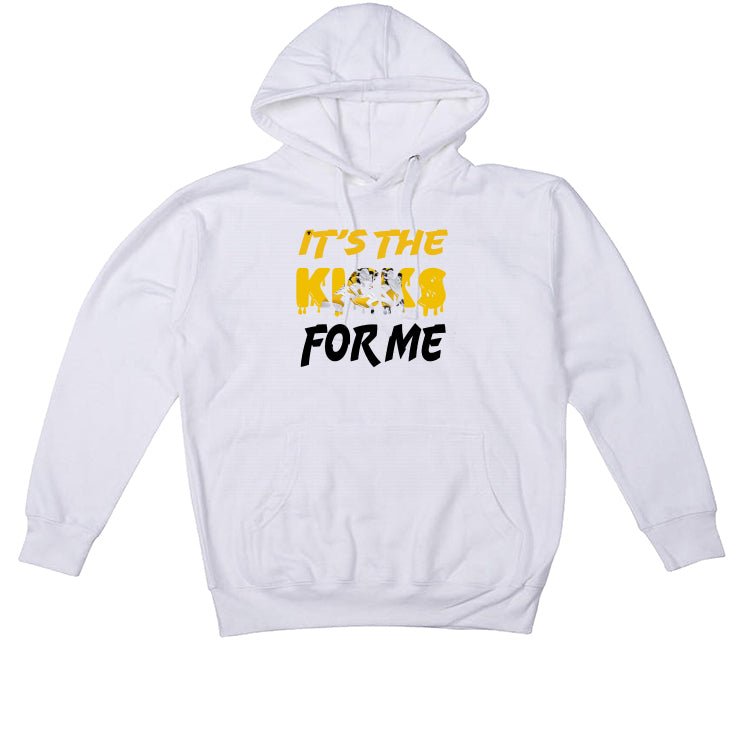 Air Jordan 6 Yellow Ochre | illcurrency White T-Shirt (Its product image 3