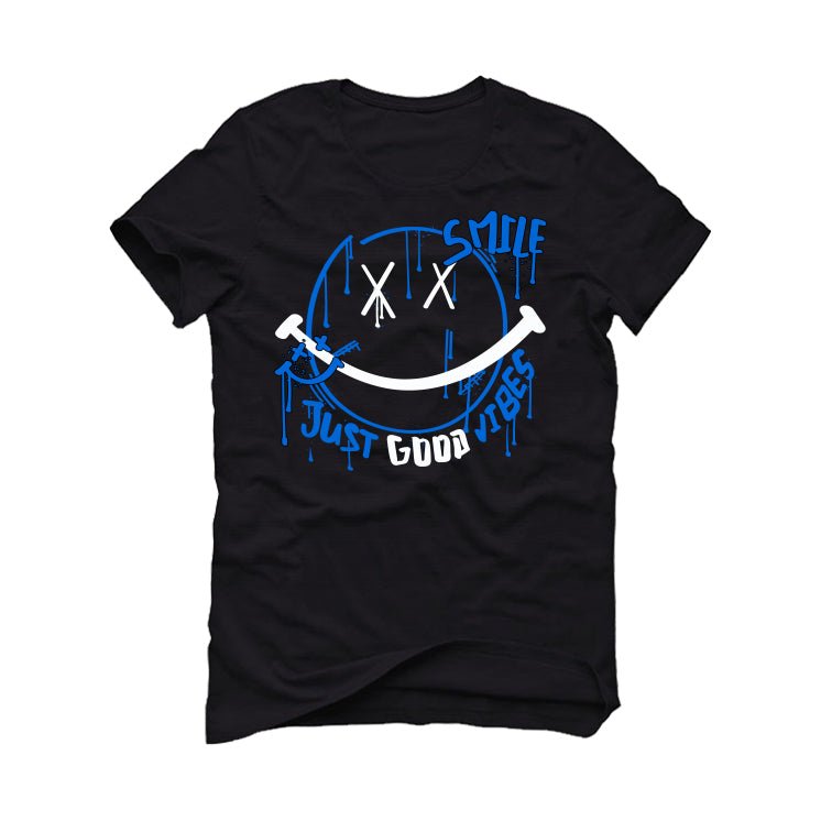 Air Jordan 1 Royal Reimagined | Illcurrency Black T-Shirt product image 2