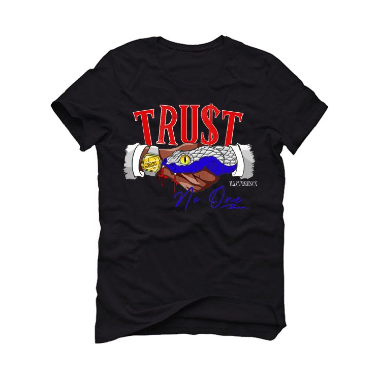 Air Jordan 8 “Playoffs” | illcurrency Black T-Shirt (TRUST product image 2
