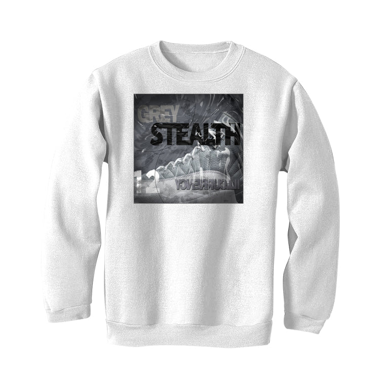 Air Jordan 12 “Stealth” White T-Shirt (STEALTH)