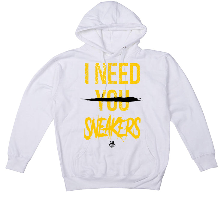Air Jordan 14 “Light Ginger” White T-Shirt (I Need You Sneakers)