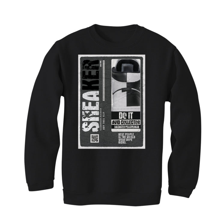 Air Jordan 1 Mid WMNS "Homage" Black T-Shirt (SNEAKER COLLECTOR)