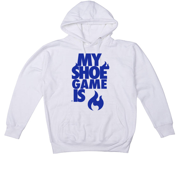 Air Jordan 12 WMNS “Hyper Royal” White T-Shirt (MY SHOE)