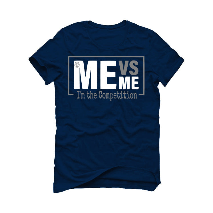 Air Jordan 6 “Midnight Navy” | illCurrency Navy Blue T-Shirt (Me vs Me)