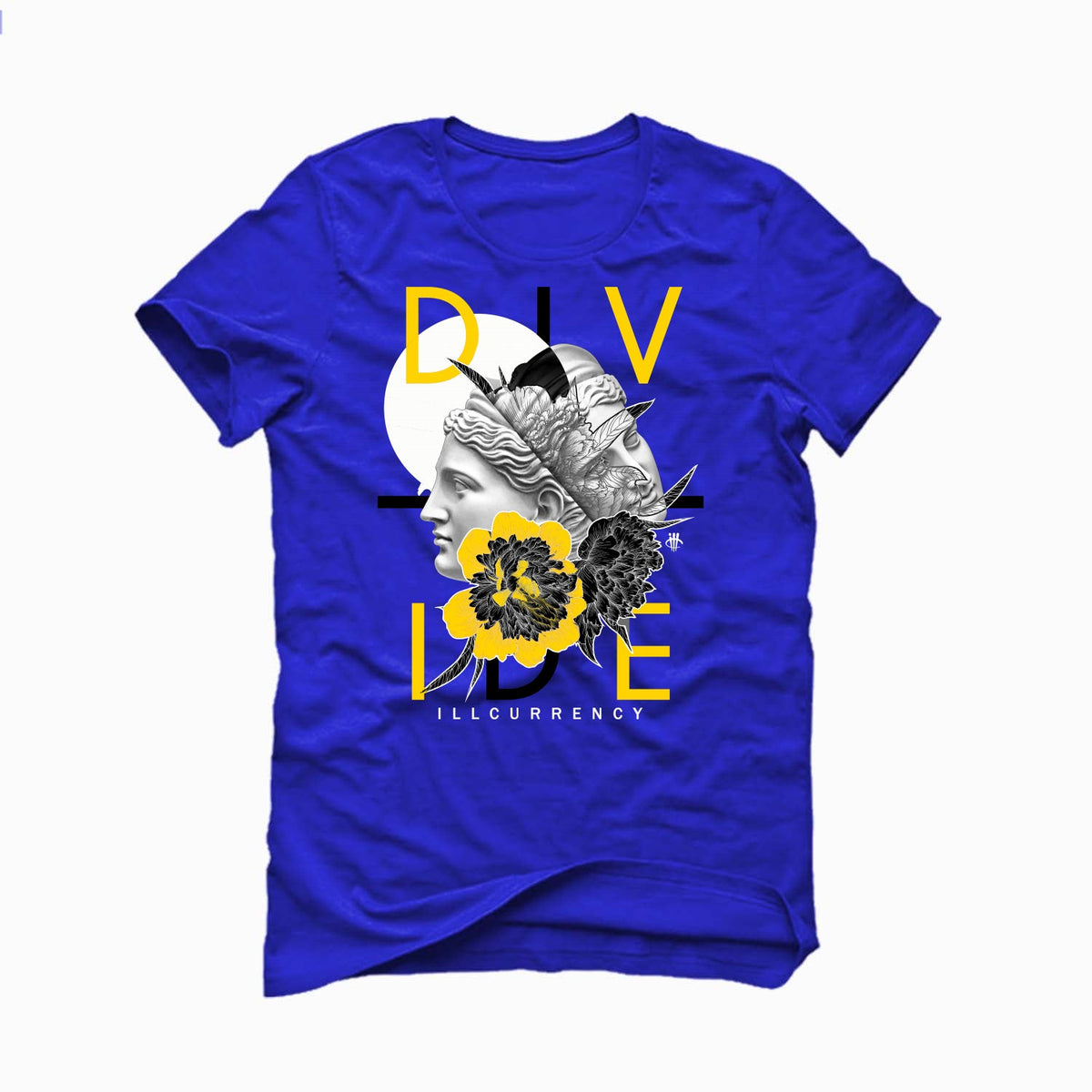 AIR JORDAN 14 LANEY |ILLCURRENCY Royal Blue T-Shirt (Divide) product image 2
