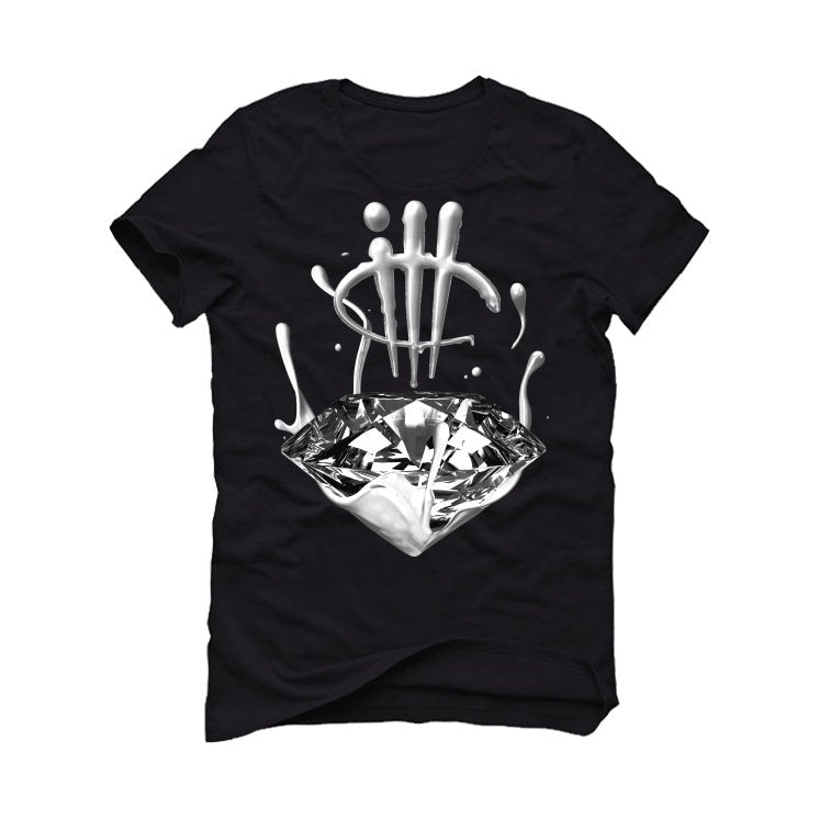 Air Jordan 8 Winter “Gunsmoke” | illcurrency Black T-Shirt product image 2