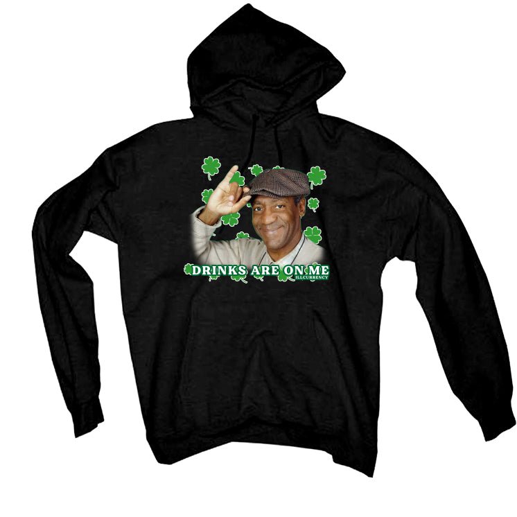 St. Pattys Collection Black T-Shirt (Drinks are on me) product image 3
