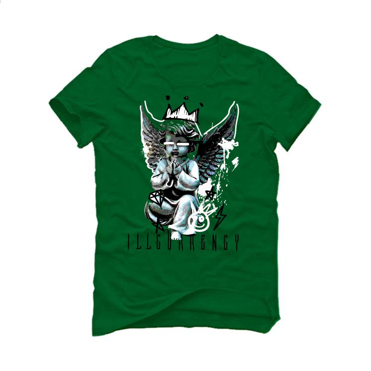 Air Jordan 5 WMNS “Lucky Green” | illcurrency Pine T-Shirt product image 2