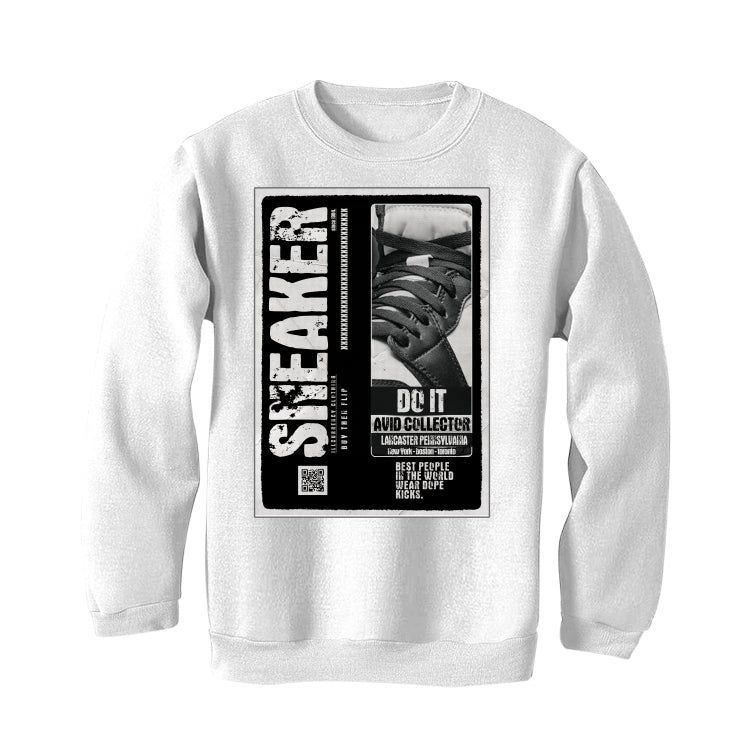 Air Jordan 1 High 85 Black White - White T-Shirt (SNEAKERS COLLECTOR)