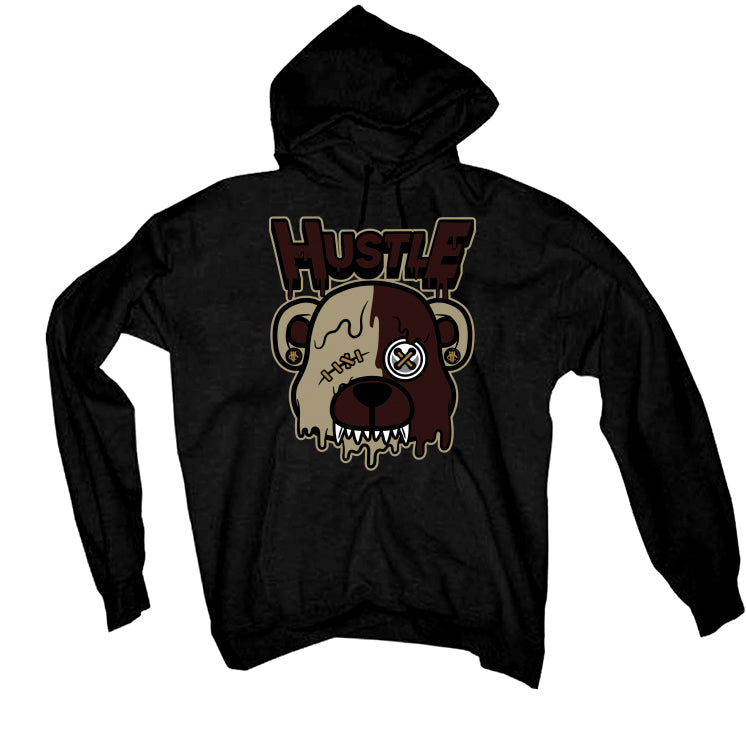 Air Jordan 7 “Black Olive” Black T-Shirt (Hustle Bear)