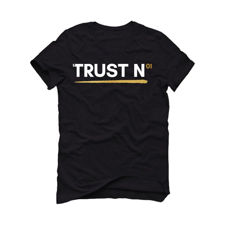 Air Jordan 11 Gratitude | ILLCURRENCY Black T-Shirt (TRUST product image 2