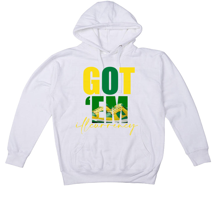 Nike Dunk Low “Reverse Brazil” White T-Shirt (Got Em) product image 3