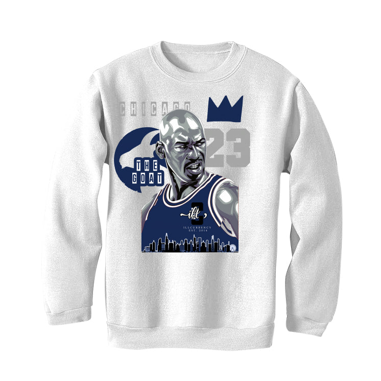 Air Jordan 6 “Midnight Navy” | illCurrency White T-Shirt (The Goat)