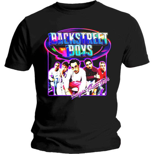 Backstreet Boys Unisex T-Shirt: Larger Than Life (Black) product image 1
