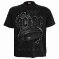 AC/DC - BACK IN BLACK TORN - Front Print T-Shirt product image 1