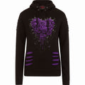 Spiral - BLEEDING HEART - Large Hood Ripped Hoody product image 1