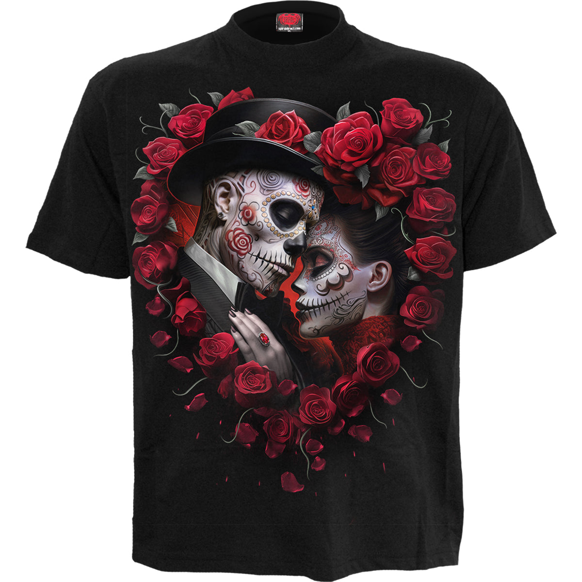 Spiral - BE MINE - Front Print T-Shirt Black product image 1